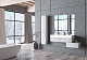 Акватон Мебель для ванной Сакура 120 с двумя чашами ольха наварра/белая – фотография-13